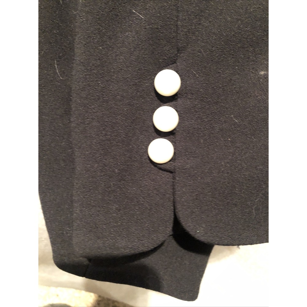 Bob Mackie‎ Wearable Art Jacket Party Coat Festive Size Large Black Purple Beads - Picture 10 of 10